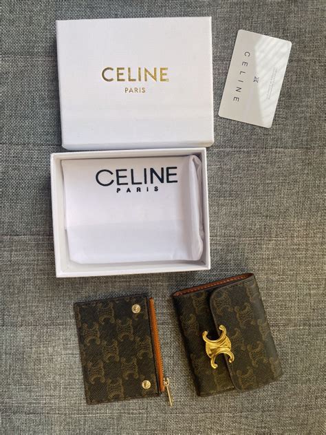 celine new wallet|Celine detachable wallet.